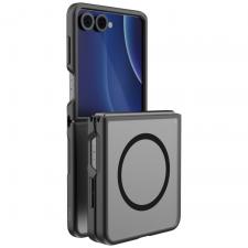 Carcasa UNIQ Veren AF cu MagSafe compatibila cu Samsung Galaxy Z Flip 8, Negru