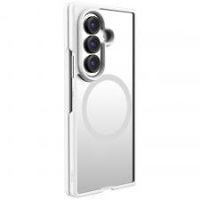 Carcasa UNIQ Veren AF cu MagSafe compatibila cu Samsung Galaxy Z Flip 8, Frost White