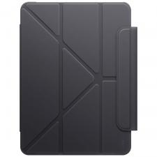 Husa UNIQ Camden Lite compatibila cu iPad Air 11 inch 2024/2025/2026, iPad Air 10.9 inch 2020/2022, Gri