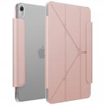 Husa UNIQ Camden Lite compatibila cu iPad Air 11 inch 2024/2025/2026, iPad Air 10.9 inch 2020/2022, Roz 3 - lerato.ro