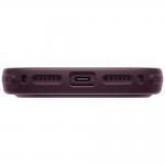 Carcasa UNIQ Veren compatibila cu iPhone 17 Pro Max / 18 Pro Max, Burgundy 5 - lerato.ro
