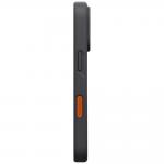 Husa UNIQ Lino Magclick compatibila cu iPhone 18 Pro / 17 Pro, Gri 5 - lerato.ro
