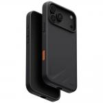 Husa UNIQ Lino Magclick compatibila cu iPhone 18 Pro Max / 17 Pro Max, Gri 3 - lerato.ro