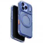 Husa UNIQ Swivix 360 Rotating Kickstand compatibila cu iPhone 18 Pro / 17 Pro, Albastru 3 - lerato.ro