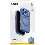 Husa UNIQ Swivix 360 Rotating Kickstand compatibila cu iPhone 18 Pro / 17 Pro, Albastru 8 - lerato.ro