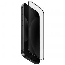 Folii iPhone 18 Pro Max, Folie sticla ceramica UNIQ Optix Xenon Nanoceram, Kit montare inclus, compatibila cu iPhone 18 Pro Max, Negru, lerato.ro