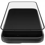 Folie sticla ceramica UNIQ Optix Xenon Nanoceram, Kit montare inclus, compatibila cu iPhone 18 Pro Max, Negru 3 - lerato.ro