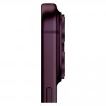 Protectie camera foto UNIQ Optix AluGuard DX2 compatibila cu iPhone 18 Pro Max / 18 Pro, Burgundy 4 - lerato.ro