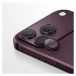 Protectie camera foto UNIQ Optix AluGuard DX2 compatibila cu iPhone 18 Pro Max / 18 Pro, Burgundy 5 - lerato.ro