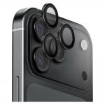 Protectie camera foto UNIQ Optix AluGuard DX2 compatibila cu iPhone 18 Pro Max / 18 Pro, Negru 2 - lerato.ro