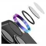 Protectie camera foto UNIQ Optix AluGuard DX2 compatibila cu iPhone 18 Pro Max / 18 Pro, Multicolor 3 - lerato.ro