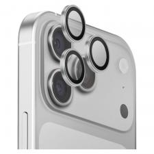 Folii iPhone 18 Pro, Protectie camera foto UNIQ Optix AluGuard DX2 compatibila cu iPhone 18 Pro Max / 18 Pro, Silver, lerato.ro