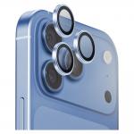 Protectie camera foto UNIQ Optix AluGuard DX2 compatibila cu iPhone 18 Pro Max / 18 Pro, Albastru 2 - lerato.ro