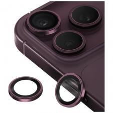Folii iPhone 18 Pro, Protectie camera foto UNIQ Optix Prime compatibila cu iPhone 18 Pro Max / 18 Pro, Burgundy, lerato.ro