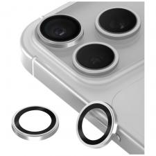 Folii iPhone 18 Pro, Protectie camera foto UNIQ Optix Prime compatibila cu iPhone 18 Pro Max / 18 Pro, Silver, lerato.ro