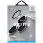 Protectie camera foto UNIQ Optix Prime compatibila cu iPhone 18 Pro Max / 18 Pro, Silver 5 - lerato.ro