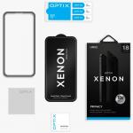 Folie sticla securizata UNIQ Optix Xenon Nanoceram Privacy, Kit montare inclus, compatibila cu iPhone 18 Pro, Negru 6 - lerato.ro
