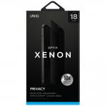 Folie sticla securizata UNIQ Optix Xenon Nanoceram Privacy, Kit montare inclus, compatibila cu iPhone 18 Pro, Negru 8 - lerato.ro
