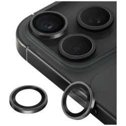 Protectie camera foto UNIQ Optix Prime compatibila cu iPhone 18 Pro Max / 18 Pro, Graphite 