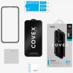 Folie sticla securizata UNIQ Optix Covex Privacy DX2, Kit montare inclus, compatibila cu iPhone 18 Pro, Negru 6 - lerato.ro