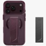 Husa UNIQ Heldro Air Magclick compatibila cu iPhone 18 Pro / 17 Pro, Burgundy 3 - lerato.ro