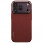 Husa UNIQ Keva EDGE Magclick compatibila cu iPhone 18 Pro / 17 Pro, Rosu 2 - lerato.ro