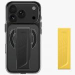 Husa UNIQ Heldro Air Magclick compatibila cu iPhone 18 Pro / 17 Pro, Smoke 3 - lerato.ro