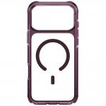 Husa UNIQ Combat Magclick compatibila cu iPhone 18 Pro Max / 17 Pro Max, Burgundy 3 - lerato.ro