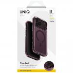Husa UNIQ Combat Magclick compatibila cu iPhone 18 Pro Max / 17 Pro Max, Burgundy 11 - lerato.ro