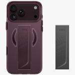 Husa UNIQ Heldro Air Magclick compatibila cu iPhone 18 Pro Max / 17 Pro Max, Burgundy 3 - lerato.ro
