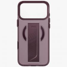 Huse si carcase iPhone 18 Pro Max, Husa UNIQ Heldro Air Magclick compatibila cu iPhone 18 Pro Max / 17 Pro Max, Burgundy, lerato.ro