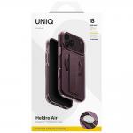 Husa UNIQ Heldro Air Magclick compatibila cu iPhone 18 Pro Max / 17 Pro Max, Burgundy 10 - lerato.ro