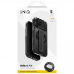 Husa UNIQ Heldro Air Magclick compatibila cu iPhone 18 Pro Max / 17 Pro Max, Smoke 10 - lerato.ro