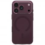 Husa UNIQ Airsuit  Magclick compatibila cu iPhone 18 Pro / 17 Pro, Burgundy 2 - lerato.ro