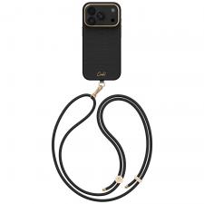Huse si carcase iPhone 18 Pro, Husa UNIQ Coehl Mirelle cu MagSafe compatibila cu iPhone 18 Pro / 17 Pro, Negru, lerato.ro