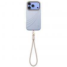 Huse si carcase iPhone 18 Pro, Husa UNIQ Coehl Serina cu MagSafe compatibila cu iPhone 18 Pro / 17 Pro, Albastru, lerato.ro