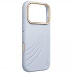 Husa UNIQ Coehl Serina cu MagSafe compatibila cu iPhone 18 Pro / 17 Pro, Albastru 4 - lerato.ro