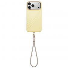 Huse si carcase iPhone 18 Pro Max, Husa UNIQ Coehl Serina cu MagSafe compatibila cu iPhone 18 Pro Max / 17 Pro Max, Galben, lerato.ro