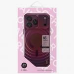 Husa UNIQ Coehl Vela cu MagSafe compatibila cu iPhone 18 Pro Max / 17 Pro Max, Burgundy 5 - lerato.ro