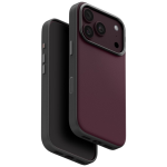 Husa UNIQ Lyden DS cu MagSafe compatibila cu iPhone 18 Pro / 17 Pro, Burgundy 3 - lerato.ro