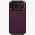Husa UNIQ Lyden DS cu MagSafe compatibila cu iPhone 18 Pro Max / 17 Pro Max, Burgundy 2 - lerato.ro