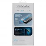 Folie sticla securizata UNIQ Optix SwiftFit Vivid DX2, Kit montare inclus, compatibila cu iPhone 18 Pro, Transparent 7 - lerato.ro