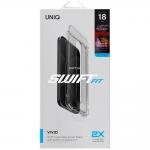 Folie sticla securizata UNIQ Optix SwiftFit Vivid DX2, Kit montare inclus, compatibila cu iPhone 18 Pro, Transparent 8 - lerato.ro