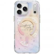 Huse si carcase iPhone 18 Pro Max, Husa UNIQ Coehl Ellie cu MagSafe compatibila cu iPhone 18 Pro Max / 17 Pro Max, Prism Bloom, lerato.ro