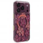 Husa UNIQ Coehl Mila cu MagSafe compatibila cu iPhone 18 Pro / 17 Pro, Burgundy 3 - lerato.ro