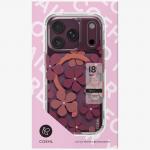 Husa UNIQ Coehl Mila cu MagSafe compatibila cu iPhone 18 Pro / 17 Pro, Burgundy 6 - lerato.ro