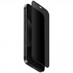 Folie sticla securizata UNIQ Optix Covex Privacy DX2 compatibila cu iPhone 18 Pro, Negru 2 - lerato.ro