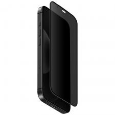 Folie sticla securizata UNIQ Optix Covex Privacy DX2 compatibila cu iPhone 18 Pro, Negru