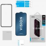 Folie sticla securizata UNIQ Optix Vision AR Clear DX2 compatibila cu iPhone 18 Pro / 17 Pro, Negru 6 - lerato.ro