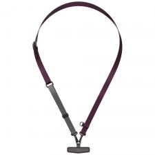Snur pentru carcase UNIQ Vista Flex, Lungime reglabila, Burgundy / Gray